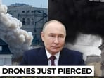 Russia struck the headquarters of Ukraine's SBU in central Kyiv just a day after Vladimir Putin issued a major warning