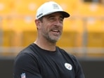 Aaron Rodgers says fatherhood is part of his plans after football, while family ties have also taken a new turn.. Mandatory Credit: Charles LeClaire-Imagn Images
