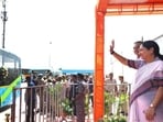Gupta also inaugurated public EV charging stations at Delhi Transport Corporation (DTC) depots in Hasanpur and Ghazipur (HT)