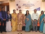 SARA CEO Bhavana Saxena addresses the Western Regional Advisory Workshop of CARA in Pune on Thursday . (HT PHOTO)