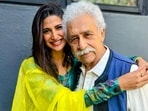 Aahana Kumra and Naseeruddin Shah