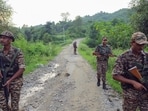 File photo of security forces conducting a search operation. (Photo for representation)