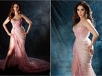 Urmila Matondkar dazzled in a pink sequinned gown, celebrating 25 years of her song 'Aa Hi Jaiye'. 