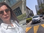 An Indian woman said she had grown used to cars stopping for pedestrians while living in Dubai.