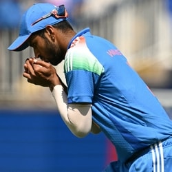Washington Sundar suffered a hamstring injury during the third ODI against England.