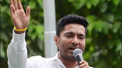 Abhishek Banerjee’s TMC youth wing office occupies two floors of a Camac Street building flagged for fire safety concerns. Abhishek Banerjee’s TMC youth wing office occupies two floors of a Camac Street building flagged for fire safety concerns.