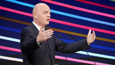 FIFA has accused UEFA of launching a “spear campaign” (AP Photo/Darko Vojinovic)