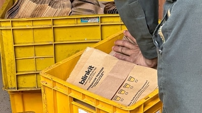 The Food Safety Department said a notice would be issued to the Blinkit facility, seeking an explanation from its management over the incident. (REUTERS/File)