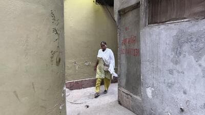 Lakshmi is at home, in a courtyard at the farthest end of Gali Godoya in Old Delhi. (HT Photo) Lakshmi is at home, in a courtyard at the farthest end of Gali Godoya in Old Delhi. (HT Photo)