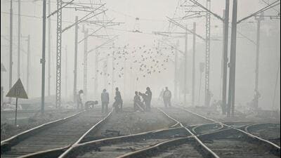 Pre-non-interlocking and non-interlocking works will be undertaken at Pune and Hadapsar yards for the construction of third railway line between Hadapsar and Ghorpadi Coach Maintenance Complex . ((PIC FOR REPRESENTATION)) Pre-non-interlocking and non-interlocking works will be undertaken at Pune and Hadapsar yards for the construction of third railway line between Hadapsar and Ghorpadi Coach Maintenance Complex . ((PIC FOR REPRESENTATION))