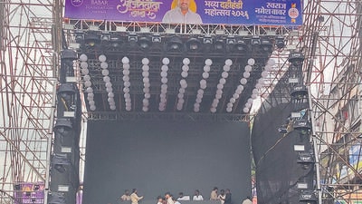 The restrictions mark the second consecutive year that Solapur authorities have sought to keep major Ganesh processions free of high-powered DJ and loud sound systems. (REPRESENTATIVE PHOTO) The restrictions mark the second consecutive year that Solapur authorities have sought to keep major Ganesh processions free of high-powered DJ and loud sound systems. (REPRESENTATIVE PHOTO)