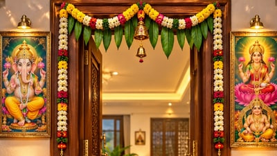 ఇంటి ప్రధాన ద్వారానికి ఏ దేవుడి ఫోటో పెట్టాలి? వాస్తు నిపుణులు ఏం చెబుతున్నారు? (AI) ఇంటి ప్రధాన ద్వారానికి ఏ దేవుడి ఫోటో పెట్టాలి? వాస్తు నిపుణులు ఏం చెబుతున్నారు? (AI)