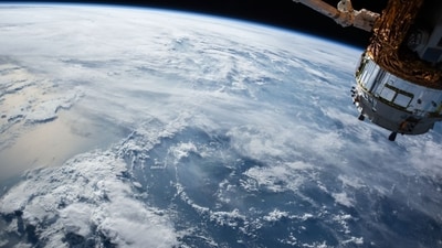 Space debris includes defunct satellites, spent rocket stages, fragments from explosions or collisions, and much smaller pieces such as paint flakes and shards of metal. (Unsplash/ Representational) Space debris includes defunct satellites, spent rocket stages, fragments from explosions or collisions, and much smaller pieces such as paint flakes and shards of metal. (Unsplash/ Representational)