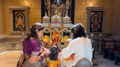 Ram Charan Janmashtami: తమ చిన్ని రాధాకృష్ణులతో రామ్ చరణ్,  ఉపాసన జన్మాష్టమి సెలబ్రేషన్స్.. ఫొటోలు వైరల్