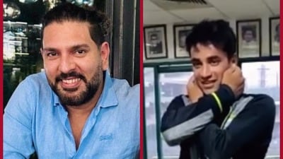 ‘প্রথম বলে লিফ্ট মারব না,’ কান ধরে ওঠবস অভিষেকের! শর্মাজির জন্মদিনে যুবির পোস্ট ‘প্রথম বলে লিফ্ট মারব না,’ কান ধরে ওঠবস অভিষেকের! শর্মাজির জন্মদিনে যুবির পোস্ট