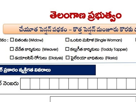 చేయూత పింఛన్లు