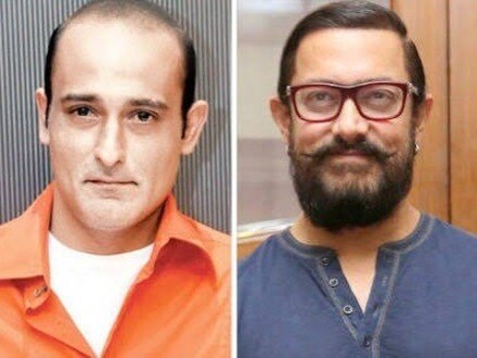 শুটিং সেটে আমিরকে ১৭ বার চড় মেরেছিলেন অক্ষয়