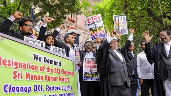The Bar Council of India (BCI) drew focus over its recent order on the 2026 graduating batch of NALSAR University of Law, which it later revoked after backlash. (PTI/Representative)