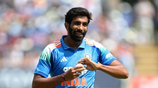 India's Jasprit Bumrah in action. 