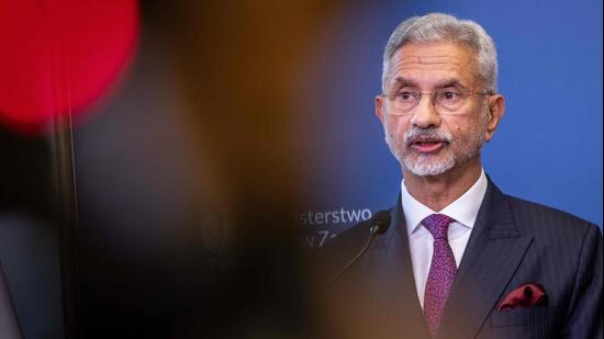 India's Minister of Foreign Affairs Subrahmanyam Jaishankar takes part in a joint press conference with Poland's Minister of Foreign Affairs after their meeting at the ministry building in Warsaw on September 04, 2026. (AFP)
