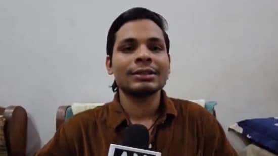 Hindutva influencer Swatantra Bhardwaj claims he acted in self-defence. (ANI screengrab)