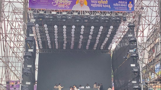 The restrictions mark the second consecutive year that Solapur authorities have sought to keep major Ganesh processions free of high-powered DJ and loud sound systems. (REPRESENTATIVE PHOTO)