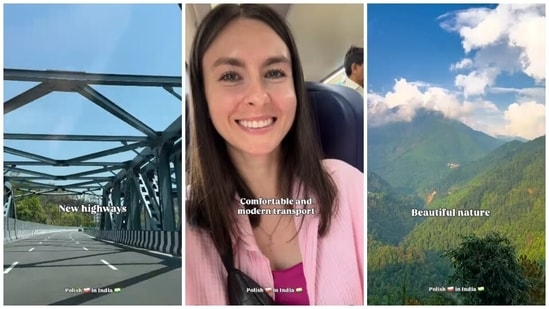 Dominika praised India's beauty beyond common stereotypes. 