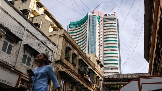 The Bombay Stock Exchange (BSE) building in Mumbai (Bloomberg/File)