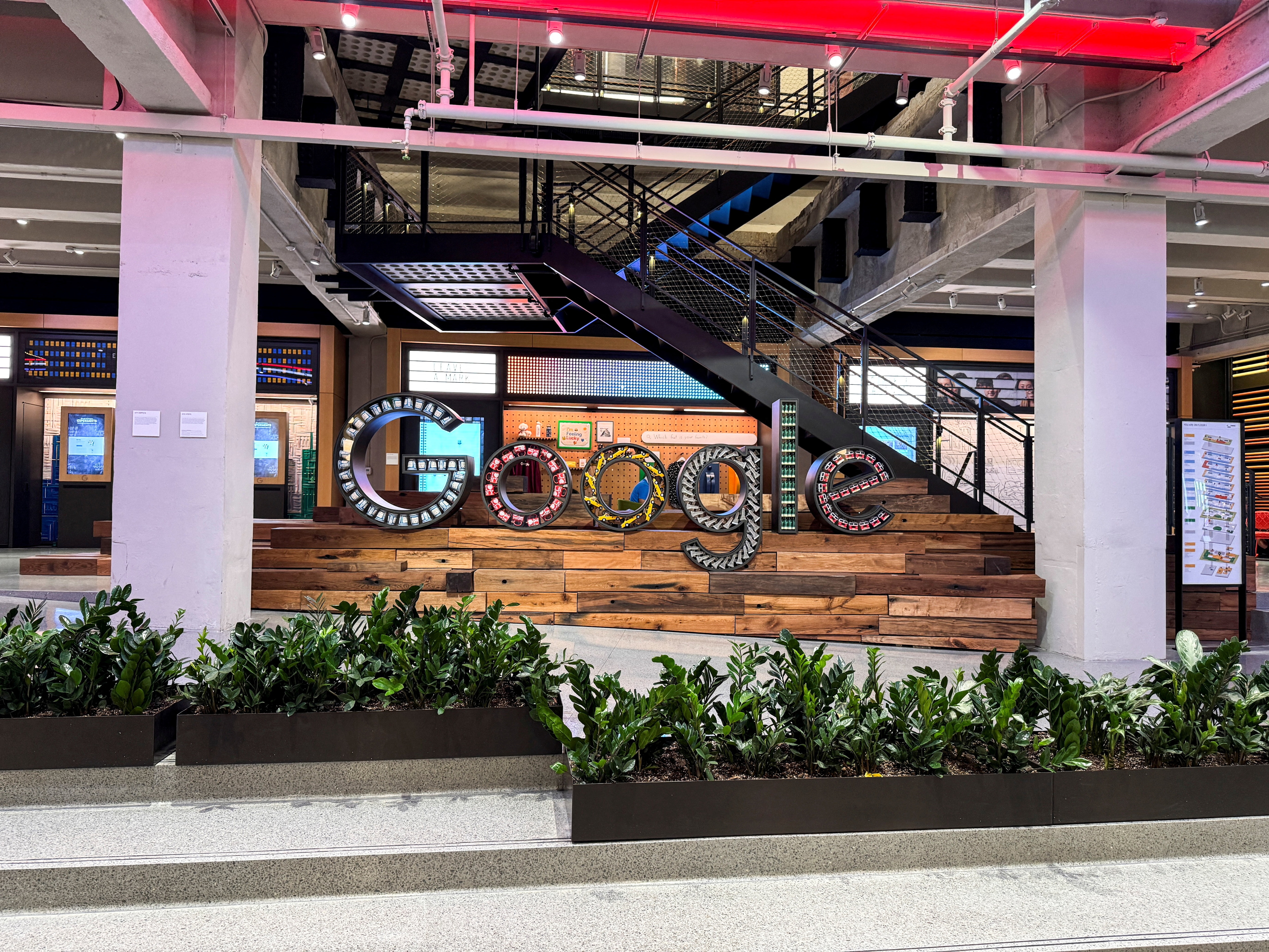 Google logo is displayed at Google's headquarters in New York City, US, July 1, 2026. (REUTERS)