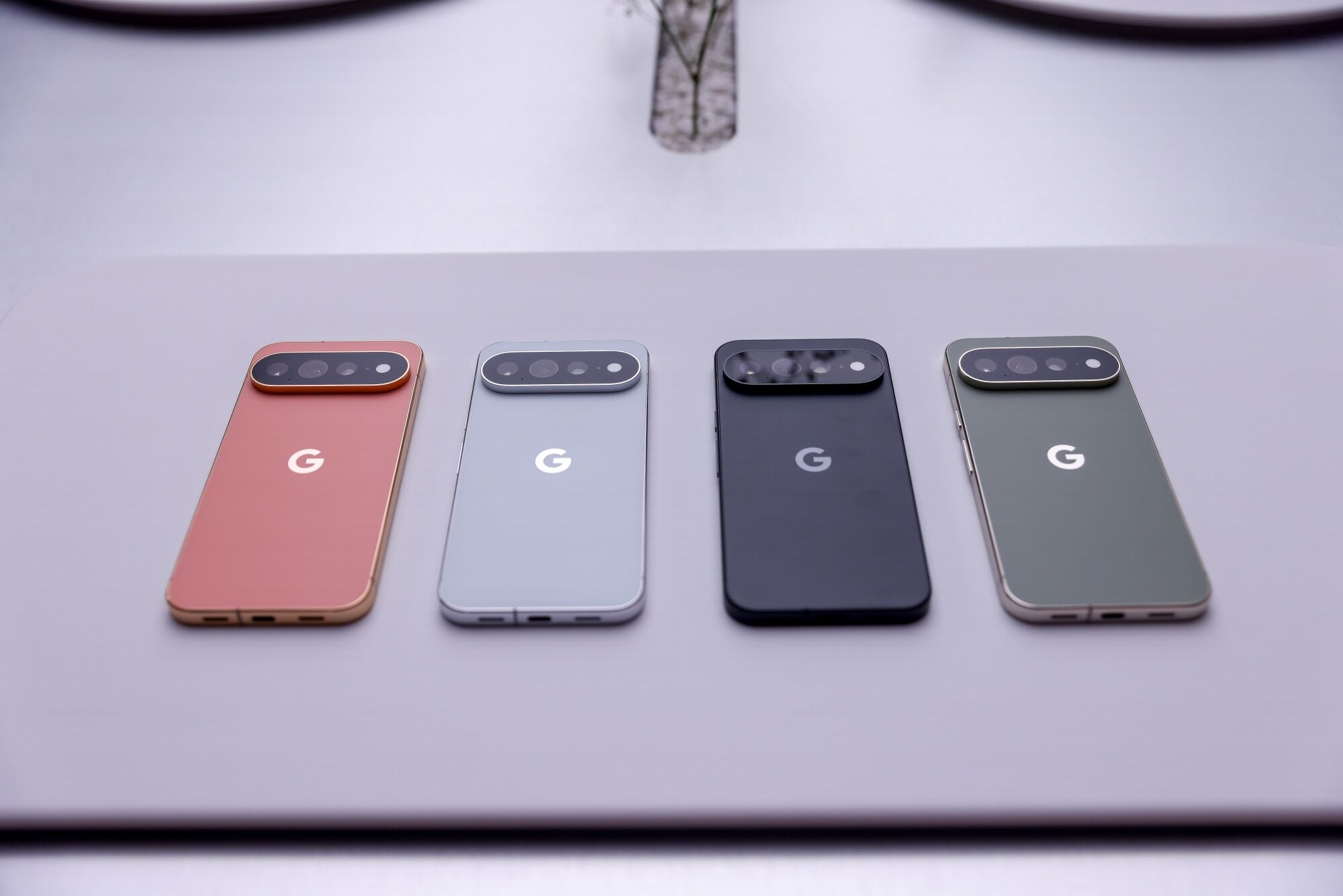 Pixel 11 Pro XL smartphones displayed during a content capture event in New York, US, on Aug. 10, 2026. (Bloomberg) Pixel 11 Pro XL smartphones displayed during a content capture event in New York, US, on Aug. 10, 2026. (Bloomberg)