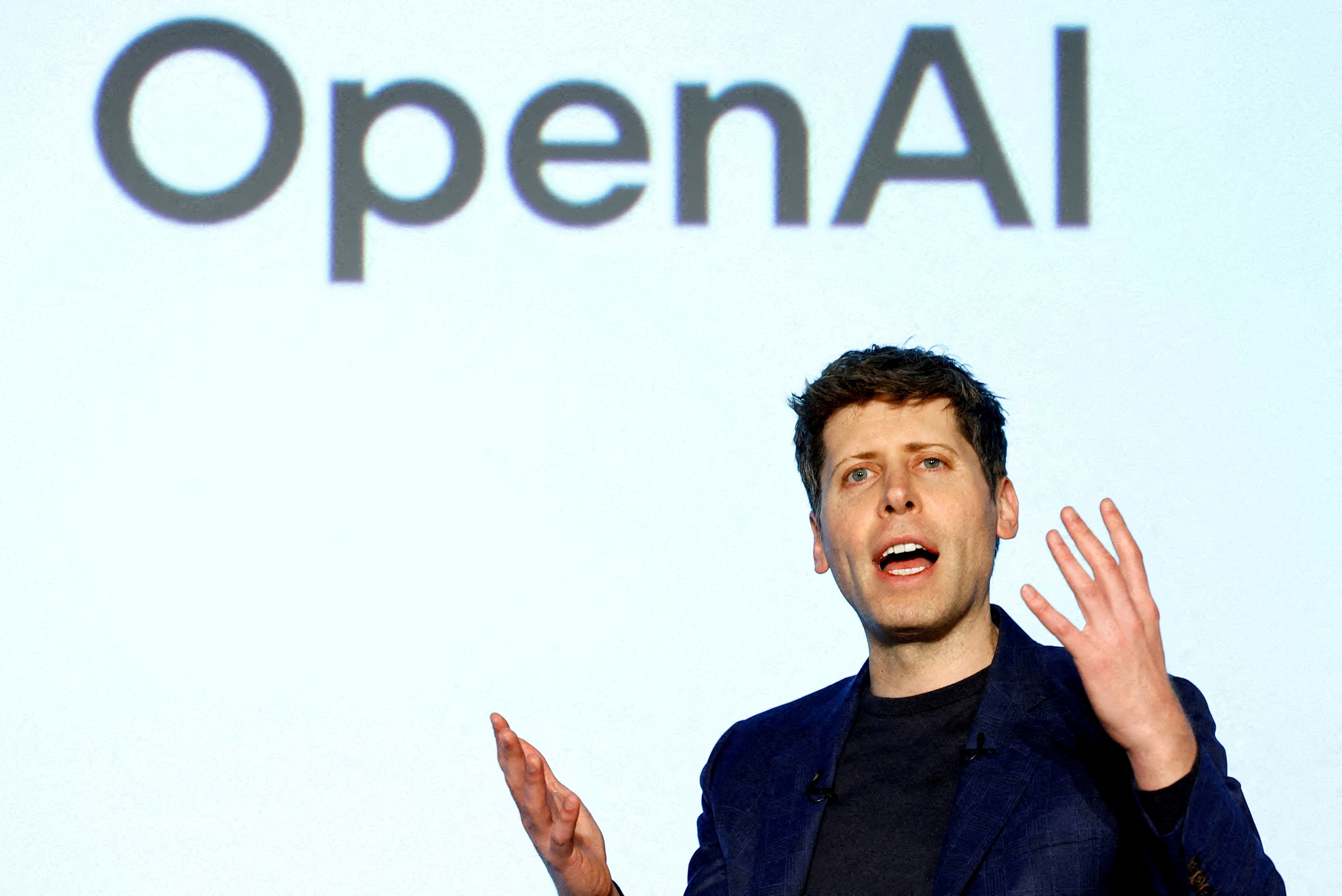 OpenAI CEO Sam Altman attends an event in Tokyo, Japan February 3, 2025. (REUTERS)