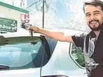 A post by an Instagram handle “shubhampandit00777” claims responsibility for the killing by the Shubham Pandit and Rohit Godara group. (HT File)
