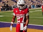  The Razorbacks are without running back Cam Settles despite his presence on the team’s Week 1 depth chart.