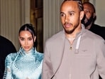 Kim Kardashian and Lewis Hamilton