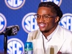 Wide Receiver Ryan Coleman-Williams of the Alabama Crimson Tide pictured.