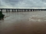 The incident happened at the Chinchinada bridge over the river near Yelamanchili mandal. (PTI)