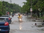 A heavy downpour on Friday severely increased waterlogging issues in the capital.