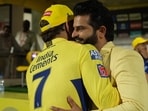 MS Dhoni and Suresh Raina. MS Dhoni and Suresh Raina.