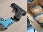 More than 40 pounds of methamphetamine as well as three firearms and more than $10,000 in cash were seized from Singh's apartment. 