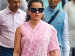 BJP MP Kangana Ranaut during the Monsoon Session of the Parliament. (PTI Photo/Shahbaz Khan)(PTI07_21_2026_000081B)