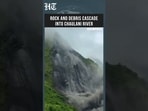WATCH: Landslide Sends Huge Cloud of Dust Over Nepal’s Chaulani River