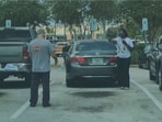 Melissa Payne warned army vet Bart DiGuglielmo not to approach her after a dispute over a parking space, but he didn't listen.