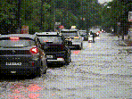 Delhi-NCR received non-stop rainfall on Janmashtami, causing waterlogging in several areas and disrupting normal movement across the region.