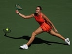 Aryna Sabalenka during the US Open Match.