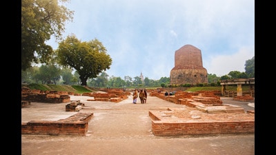 A view of Sarnath (Shutterstock) A view of Sarnath (Shutterstock)