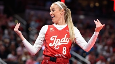 Now, the spotlight is on comments Sophie Cunningham made about the culture inside WNBA locker rooms. (Getty Images via AFP)