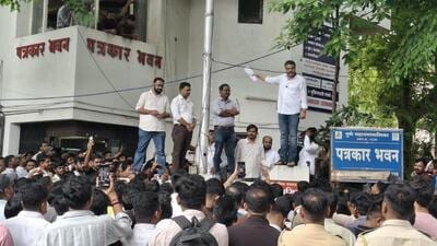 MLA Rohit Pawar said students and job aspirants in Pune will organise a protest march on September 7 against alleged irregularities in MPSC examinations and demand removal of its chairman. (HT) MLA Rohit Pawar said students and job aspirants in Pune will organise a protest march on September 7 against alleged irregularities in MPSC examinations and demand removal of its chairman. (HT)