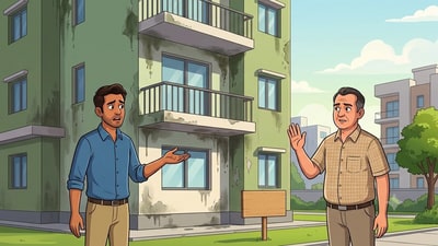 MahaRERA declines homebuyer’s plea for developer to buyback flat near Mumbai over leakage, dampness related issues. (Picture for representational purposes only) (Gemini Generated Photo ) MahaRERA declines homebuyer’s plea for developer to buyback flat near Mumbai over leakage, dampness related issues. (Picture for representational purposes only) (Gemini Generated Photo )