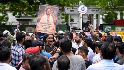 This comes amid a raging row involving Nishu's father after viral influencer Bhardwaj in an interview reportedly claimed that he ‘cracked’ Sanjay's skull. (PTI)