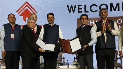 Maharashtra Chief Minister Devendra Fadnavis said, "We want to enter Mumbai’s development in a big way. I am very confident that with the measures we have taken, we will make Mumbai slum-free in the next 10 years." (File Photo ) Maharashtra Chief Minister Devendra Fadnavis said, "We want to enter Mumbai’s development in a big way. I am very confident that with the measures we have taken, we will make Mumbai slum-free in the next 10 years." (File Photo )